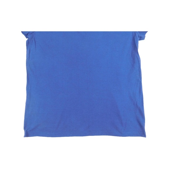 Joseph 100% Cotton Light Jersey V-Neck Tee | Size M | Blue - Picture 3 of 4